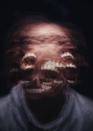 crazy dark night one person spooky men men;craziness;concept human face