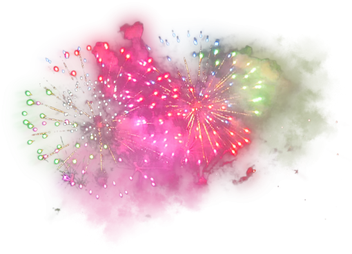 exploding  backgrounds celebration night abstract overlay png Fireworks