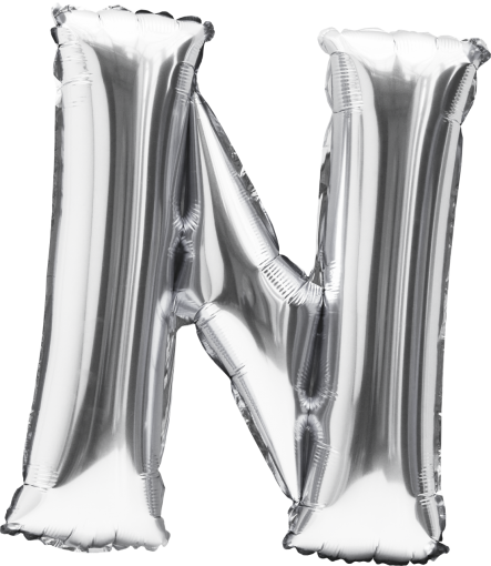  png n isolated alphabet letter balloon overlay
