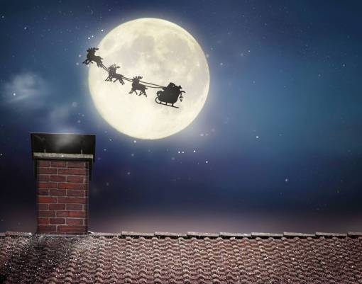 astronomia espacio navidad;techo;noche;luna;papá noel galaxia noche fondos estrella oscuro