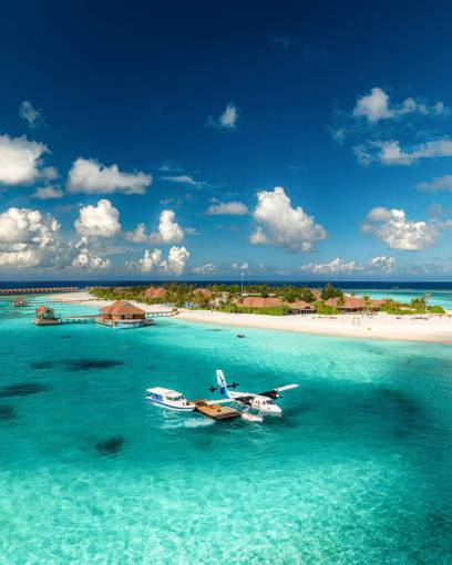 vessel vacations summer tropical climate sea plane;caribbean water blue nature