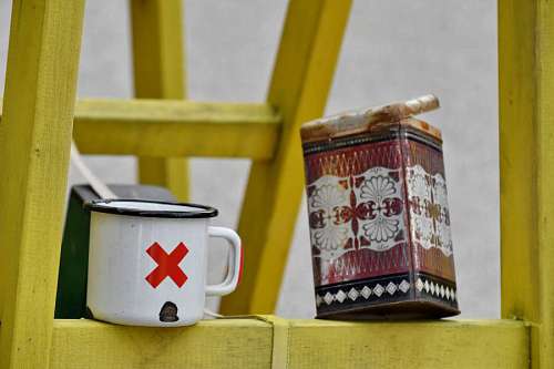 ladder coffee cup ladder object mug wood leader container traditional retro