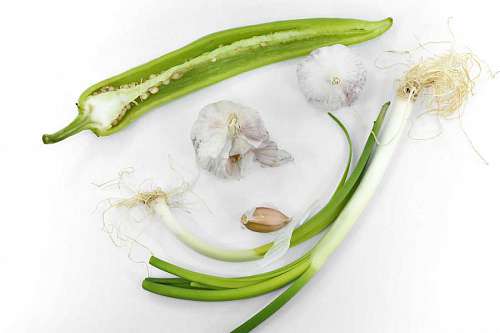 garlic cross garlic section antibacterial leek vegetable antioxidant pepper organic leaf nature