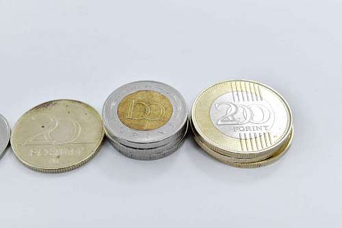 coin forint coins rich european brass savings currency coin makeup