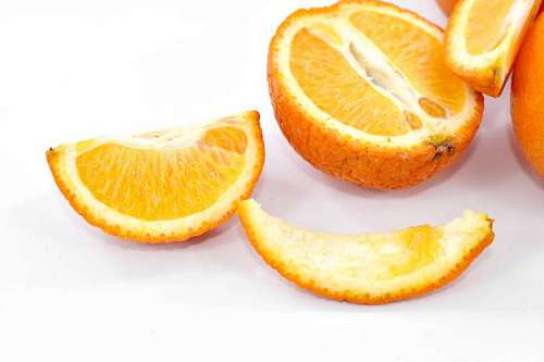 mandarin jeruk orange vitamin half tangerine slices kulit irisan setengah peel oranges sehat bahasa vitamins healthy gambar