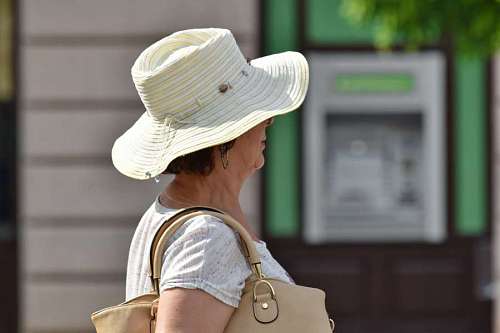 veil side clothing portrait woman hat street pensioner outdoors person pretty veil scarf gorgeous