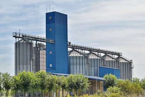 silo silo architecture industry workplace structure business technology steel environment outdoors