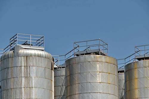 reservoir-view silo tank reservoir steel industry chemical refinery pollution fuel technology 