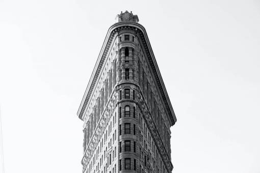 arquitectura Edificio Flatiron en el centro de la ciudad de Nueva York