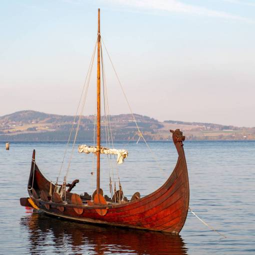 historical-architecture Medieval Viking ship