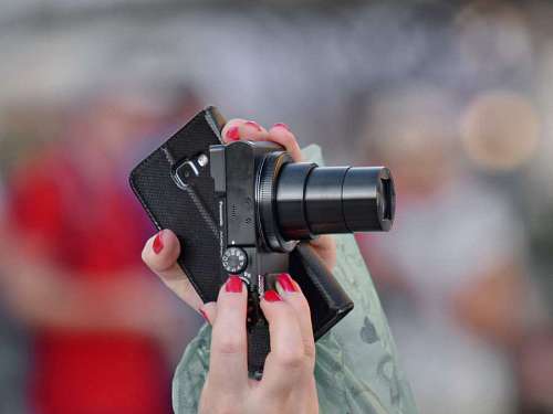 camera zoom finger hands recording journalist lens equipment focus photographer