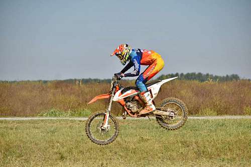 racer champion extreme danger jump motocross racer motorcyclist championship wheel