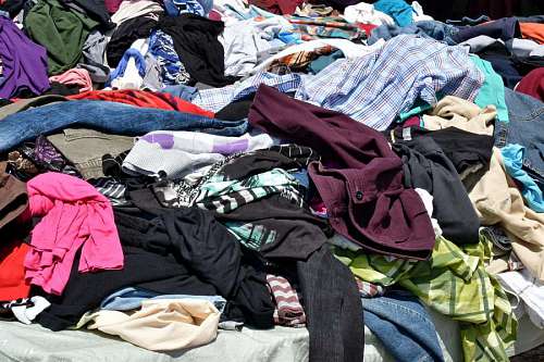garment clothes waste recycling garbage put market clothing self recycle shopping daylight many street toronto ephesians zero concern growing garments sustainable
