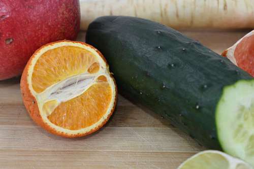 cucumber cucumber mandarin juice parsley pomegranate lemon citrus vitamin diet fruit