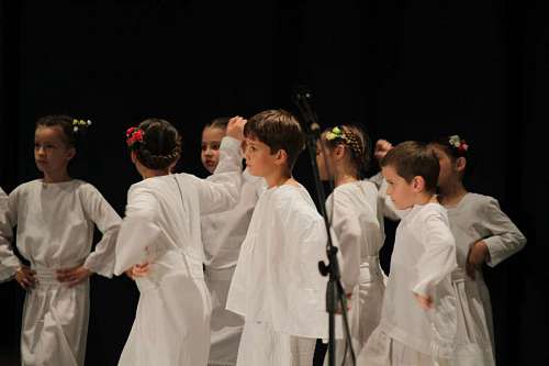 dancer dancer theatre playing performance concert child person