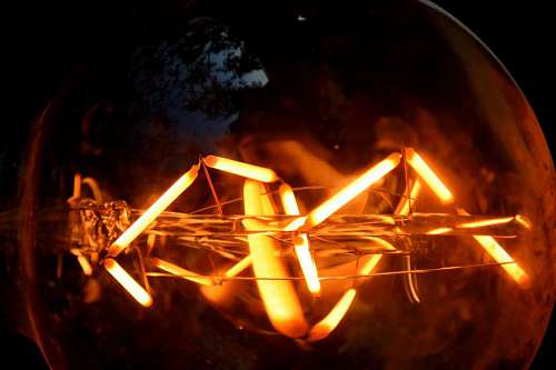 darkness illumination bulb heat dark abstract luminescence