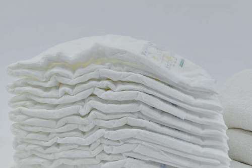 diaper texture cotton hygienic close side hygiene purity