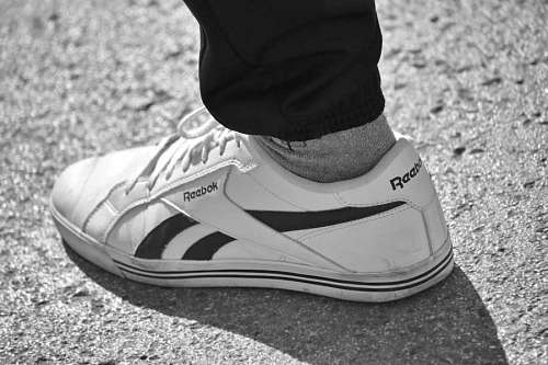 famous fashioned sneakers foot footwear clothing covering pair 