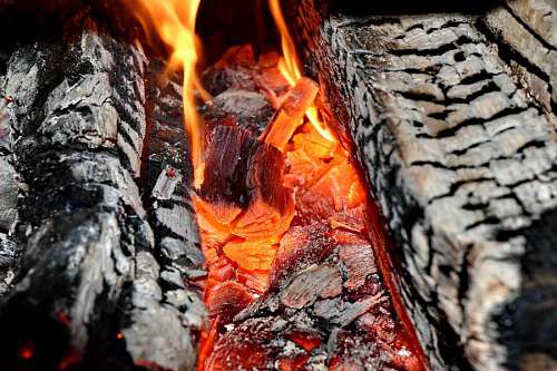 charcoal fire charcoal smoke heat burn ash coal firewood bright 