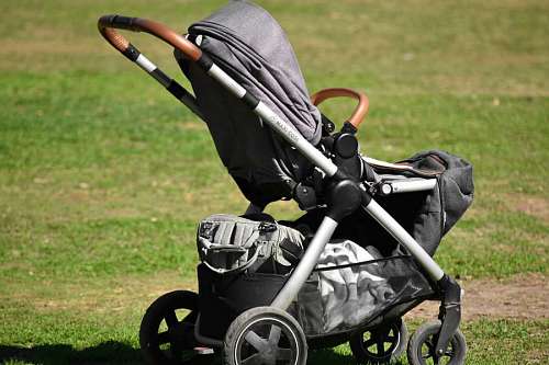 45-49-years grass fair outdoors weather equipment stroller wheel field park
