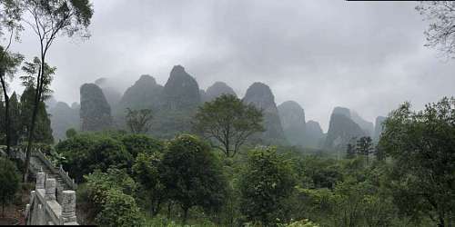 staircase jungle castle mountain china fog landscape rainforest wilderness staircase hills gambar brouillard nature pemandangan hujan paysage nationaux parcs montagne bukit