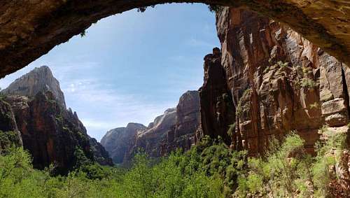 ravine landscape valley rock ravine cliff mountain formation canyon nature park rocks slope hilltop 