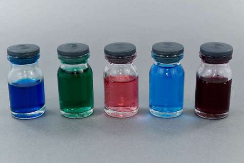 chemical liquid chemicals chemistry bottles toxin bottle biochemistry laboratory toxic colorful  science