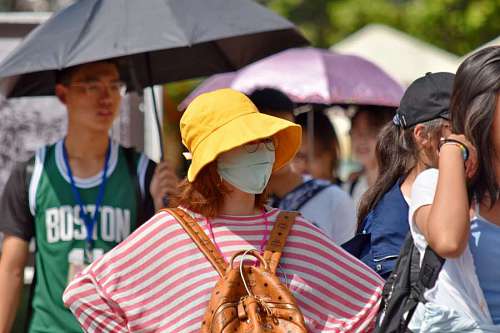 pandemic mask face covid crowd coronavirus protection pandemic street chinese woman