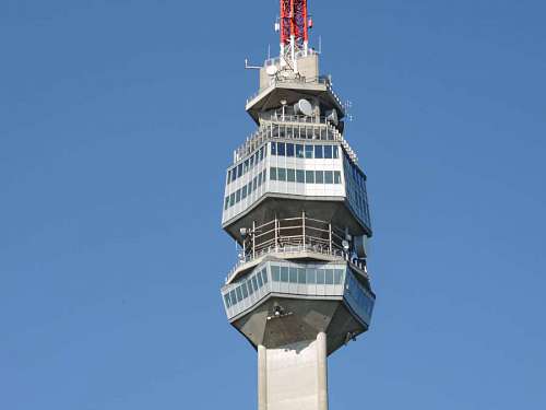 radio tower station architectural antenna structure sky architecture outdoors