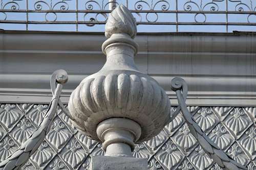 roof iron architecture cast sculpture decoration building