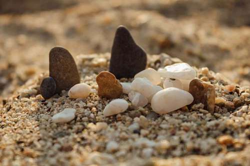 zen sand gravel pebble zen nature ground blur dry rock beaches