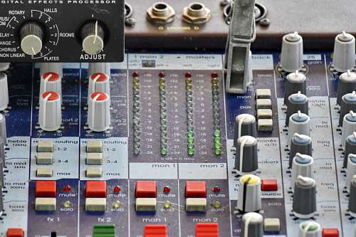 mixing sound switch mixer amplifier musical volume technology intensity electronics equipment