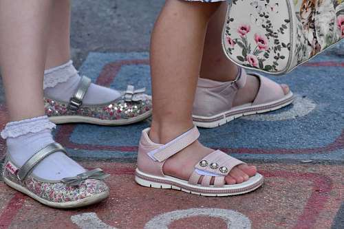 sandal street children foot sandal footwear shoe walk