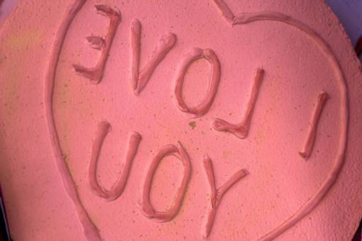 I love you cake