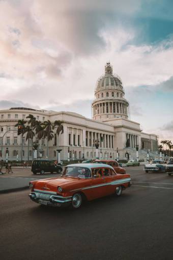car The Capitol Building in Havana, Cuba ? Historic Architectural Landmark
