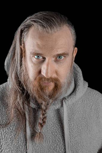 moda Retrato de un vikingo moderno