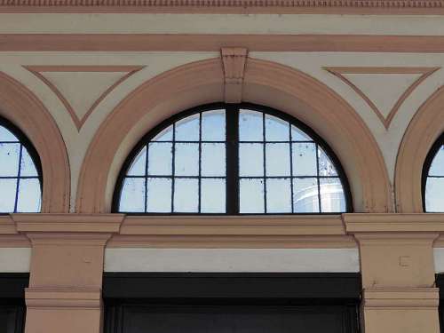 baroque-style arches baroque architectural framework interior building window masonry architecture 