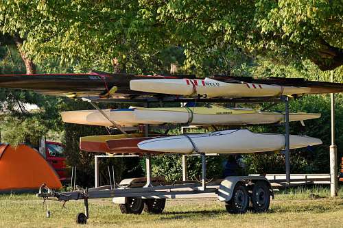tire-track canoe transport outdoors vehicle park daylight transportation sunshine tire object