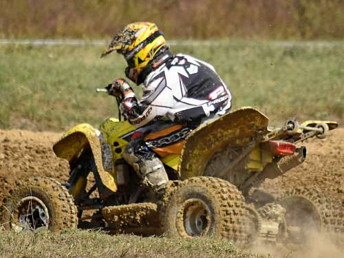 mud dust motorcyclist mud bowl motorcycle motocross racer race bike vehicle 