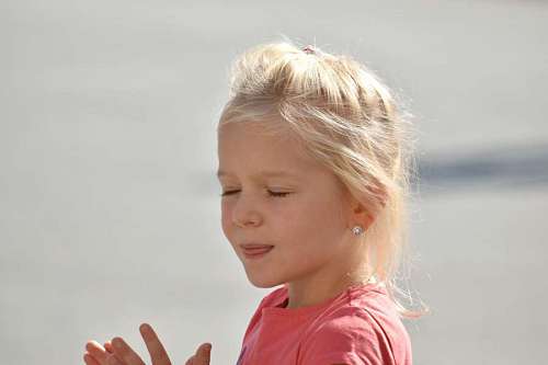 eyelash kid face innocence eyelashes moment blond pretty child childhood