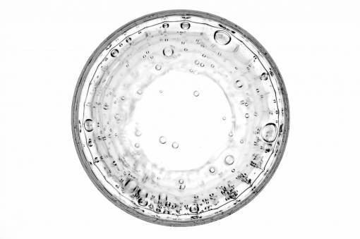 medicine Macro shot of a cell in white background