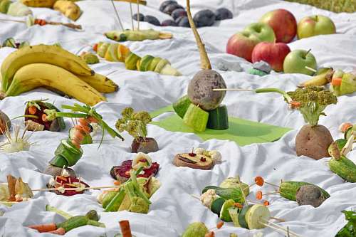 garnish salad garnish delicious vegetables decoration bar nutrition cooking health