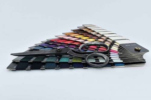 sewing scissors palette sewing tool colorful still craft colors