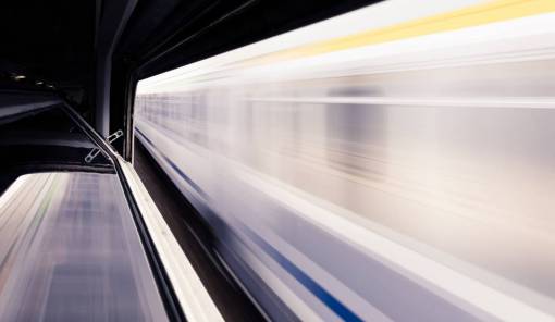 moderno Desenfoque de velocidad del metro