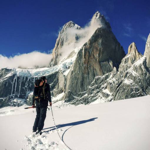 El Chaltén en la Patagonia, Argentina