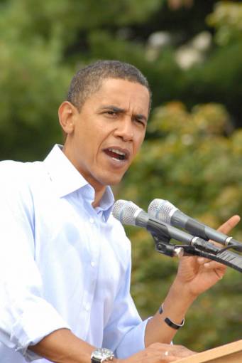 cumbre El expresidente estadounidense Barack Obama dando un discurso