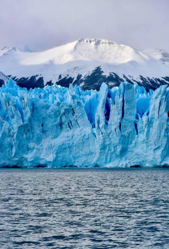 Glaciar en la patagonia argentina