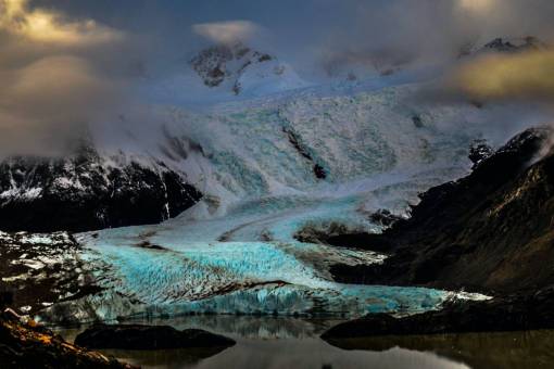 Glaciar en la patagonia argentina