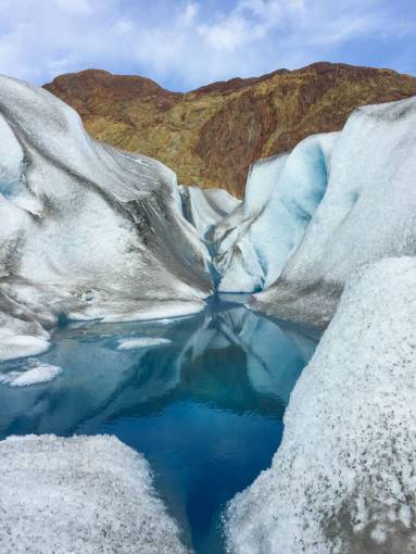 Glaciar en Viedma, Patagonia, Argentina