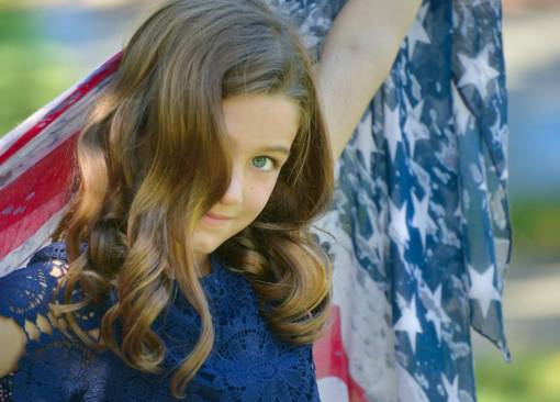 people People Celebrating 4th of July Independence Day with Joy and Patriotism
